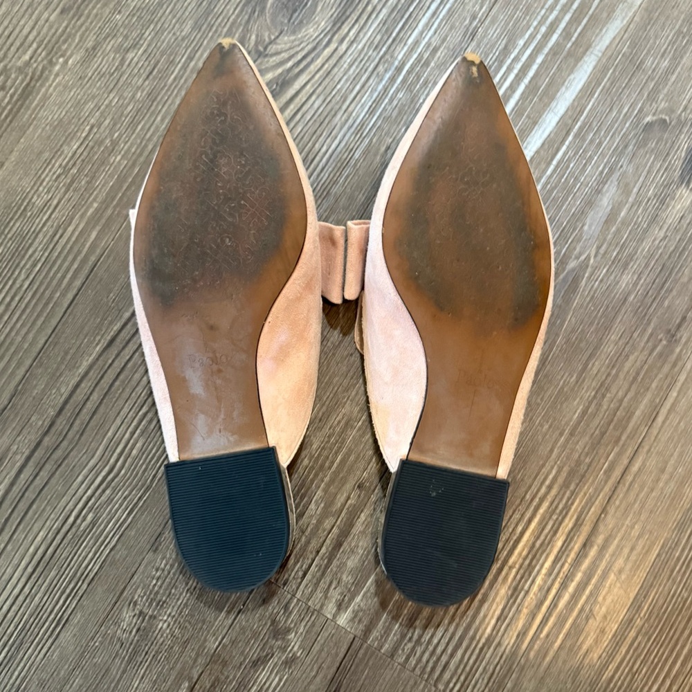 Linea Paolo Anya Bow Mule in Light Pink Womens Size 5 1/2 - Picture 7 of 8